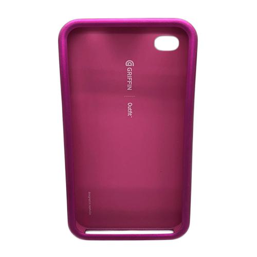 Husa telefon Plastic iPhone 4 pink Griffin