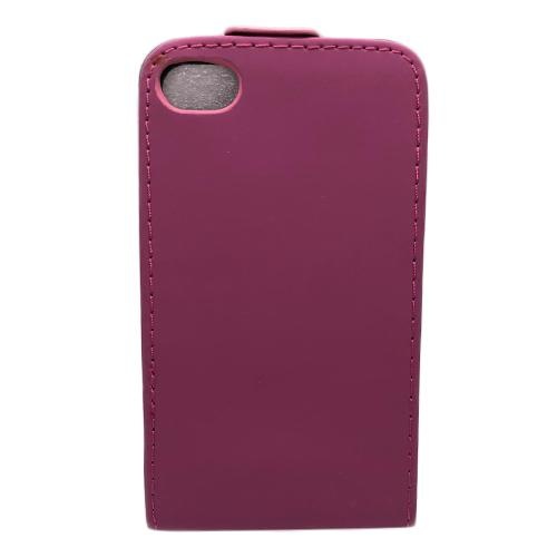 Husa telefon Flip Vertical iPhone 4 pink - Image 3