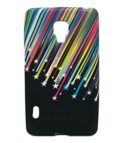 Husa Telefon Silicon LG Optimus L7 II STARS black
