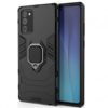 Husa telefon Plastic Samsung Note 20 zn980 antishock Rugged Sergeant Armor Ring black