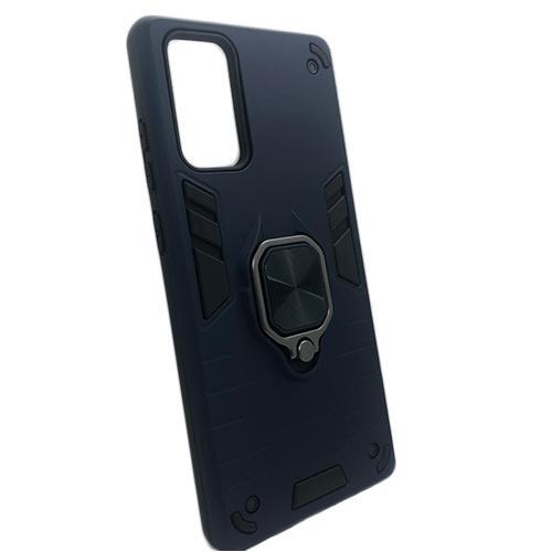 Husa telefon Plastic Samsung Note 20 zn980 antishock Rugged Sergeant Armor Ring blue - Image 4