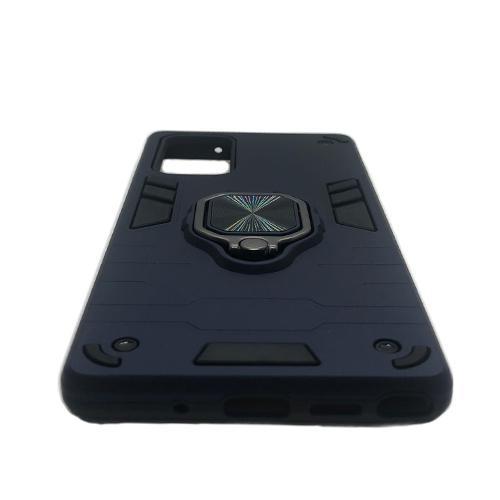 Husa telefon Plastic Samsung Note 20 zn980 antishock Rugged Sergeant Armor Ring blue - Image 6
