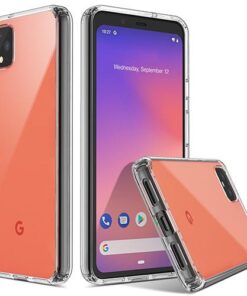 Alternative view of Husa Silicon Google Pixel 4 XL Transparenta