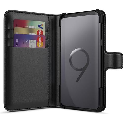 Husa Telefon Wallet Case Samsung S9+ g965 2in1 Black BeHello - Image 3