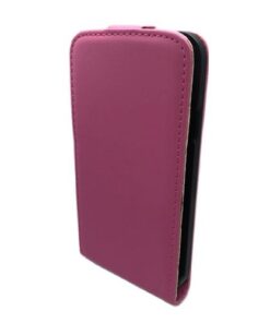 Husa Telefon Flip Vertical Wiko Slide pink