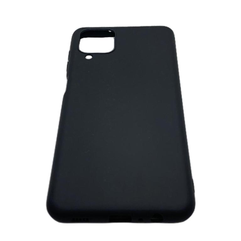 Husa Telefon Silicon Samsung A12 Matte Black - imagine 3