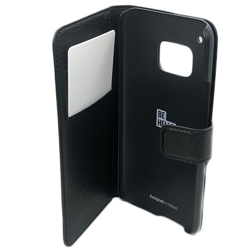 Husa Telefon Wallet book HTC One M9 black BeHello - Image 3