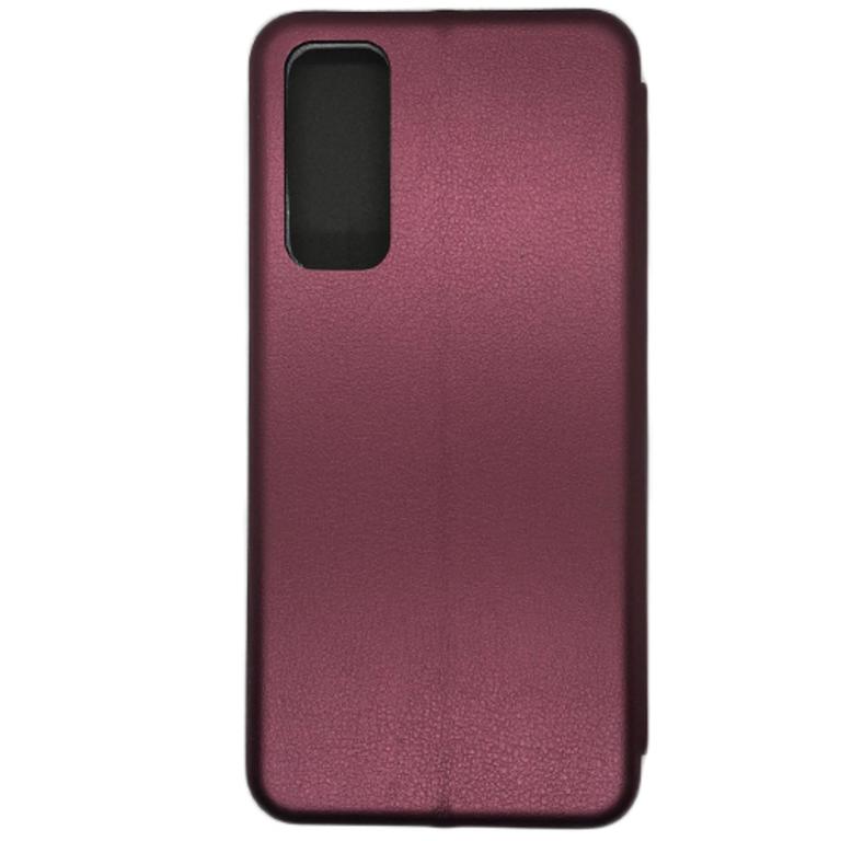 Husa Telefon Flip Book Magnet Huawei P Smart 2021 Bordo - Image 4