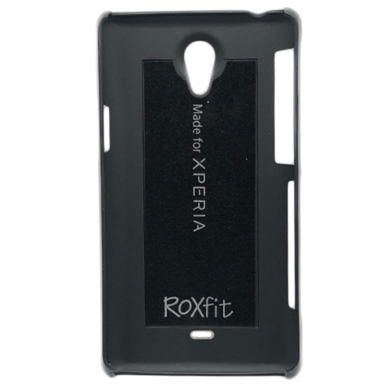 Husa telefon Plastic Sony Xperia T Black Roxfit - Image 3