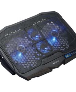 Suport Stand Laptop Cooler Metalic 4 Ventilatoare 17.3" Serioux NCP025