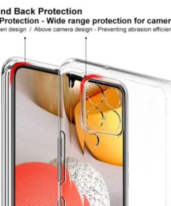 Alternative view of Husa Telefon Silicon Samsung  A42 5G a426 Clear
