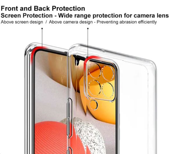 Husa Telefon Silicon Samsung A42 5G a426 Clear - Image 2