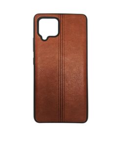 Husa Telefon Silicon Samsung A42 5G a426 Brown Leather