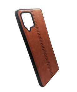 Alternative view of Husa Telefon Silicon Samsung A42 5G a426 Brown Leather