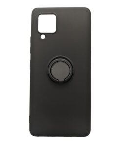 Husa Telefon Silicon Samsung A42 5G a426 Liquid Black Ring