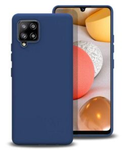 Husa Telefon Silicon Samsung  A42 5G a426 Liquid Dark Blue