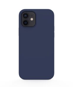 Husa Telefon Silicon iPhone 12/12 Pro 6.1 Matte Dark Blue