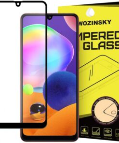 Folie Sticla Tempered Glass Samsung A31 2.5D Full Glue Fullcover Black