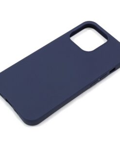 Husa iPhone 13 Pro 6.1 Silicon Matte Albastru Inchis