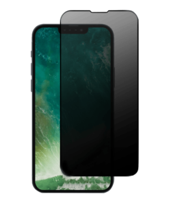 Folie Sticla Tempered Glass iPhone 13 Pro Max 6.7 Full Glue Fullcover Black Privacy