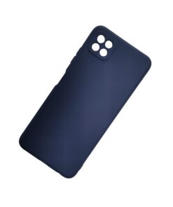 Husa telefon silicon Samsung A22 5G a226 matte dark blue