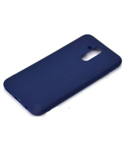 Alternative view of Husa telefon Silicon Huawei Mate 20 Lite matte dark blue