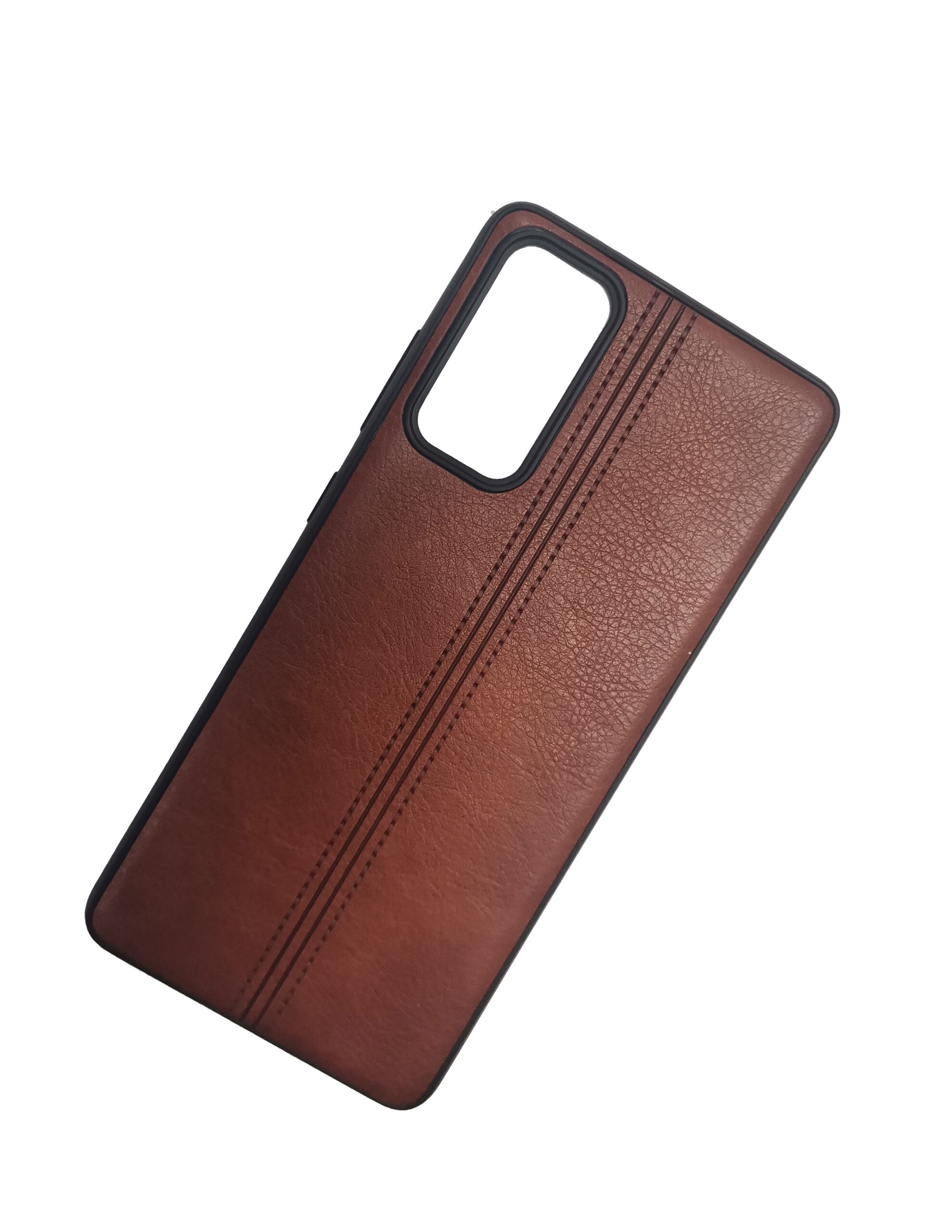 Husa Samsung S20 FE 5G g781 Silicon Leather Maro - Image 3