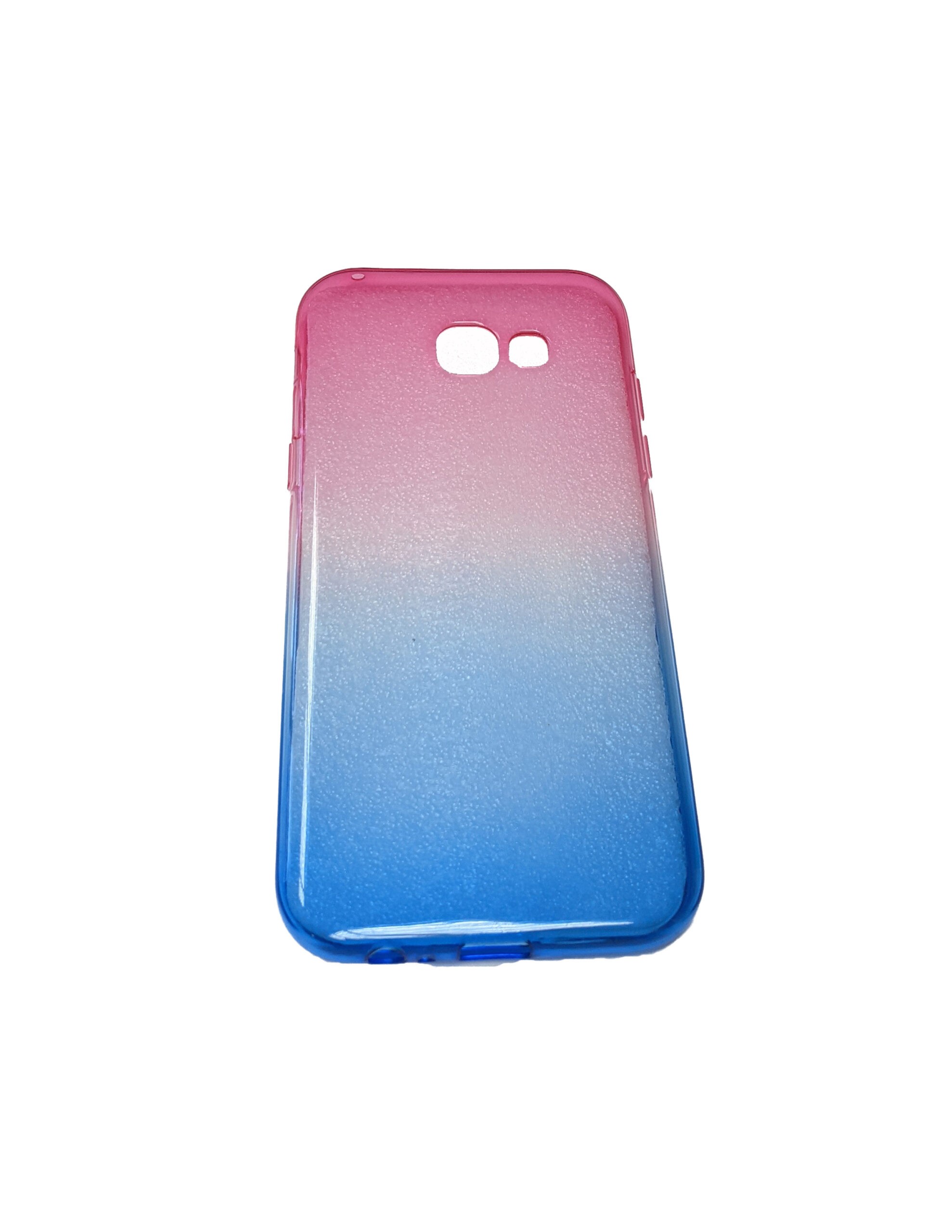 Husa Samsung A5 2017 a520 Silicon Rainbow Pink&Blue - Image 2