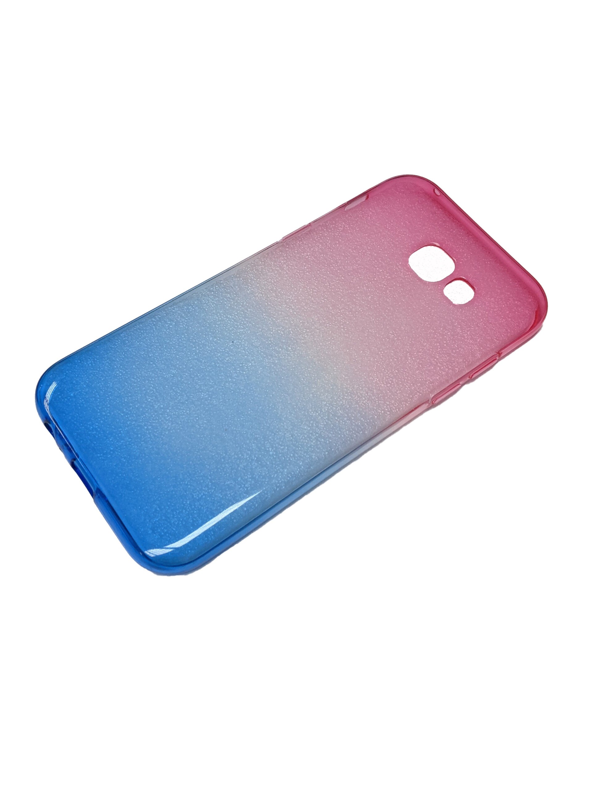 Husa Samsung A5 2017 a520 Silicon Rainbow Pink&Blue