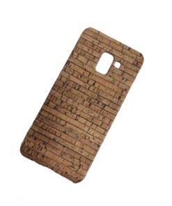 Alternative view of Husa Samsung A8+ 2018 a730 Plastic Brown Wood