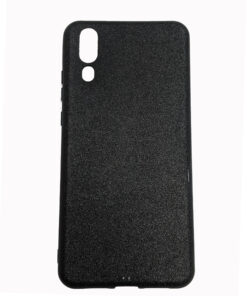 Husa Huawei P20 Silicon Glitter Black