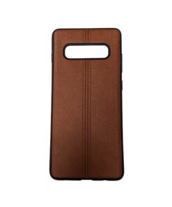 Husa Samsung S10+ g975 Silicon Brown Leather
