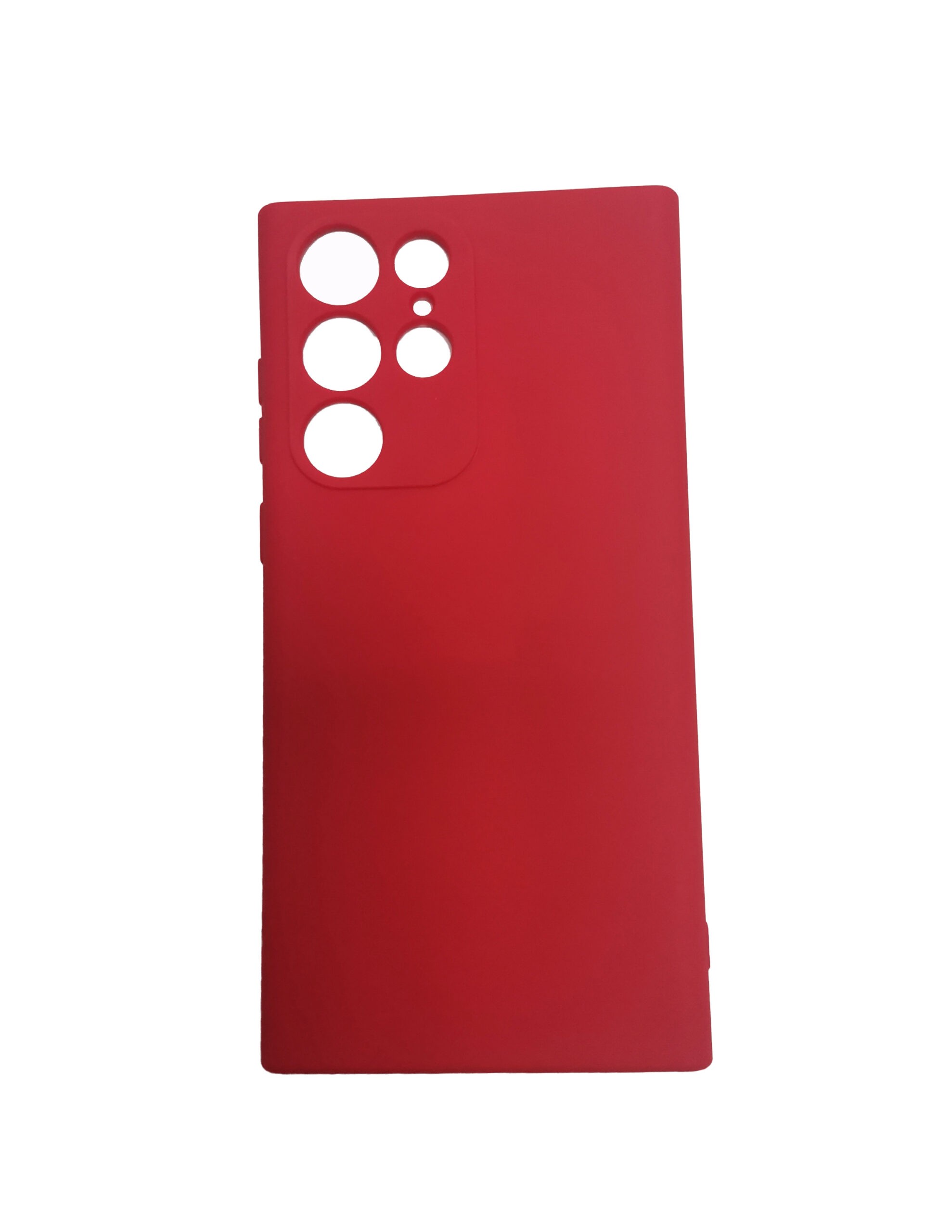 Husa Samsung S22 Ultra 5G s908 Silicon Matte Rosu - Image 3