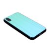 Husa iPhone X iPhone XS Silicon+Sticla Mint