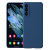 Husa Samsung S21 FE 5G g990 Silicon Matte Albastru - imagine 2
