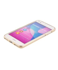 Husa Huawei P9 Lite Silicon Clear&Gold BeHello