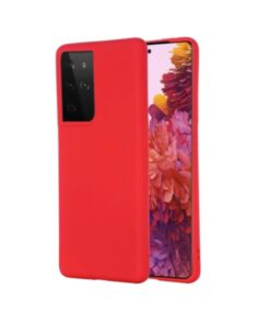 Husa Samsung S21 Ultra g998 5G Silicon Matte Rosu