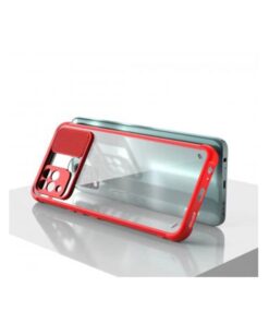 Husa Samsung A52 a525 Samsung A52 5G a526 Samsung A52s 5G a528 Plastic Clear Red Camera Protection