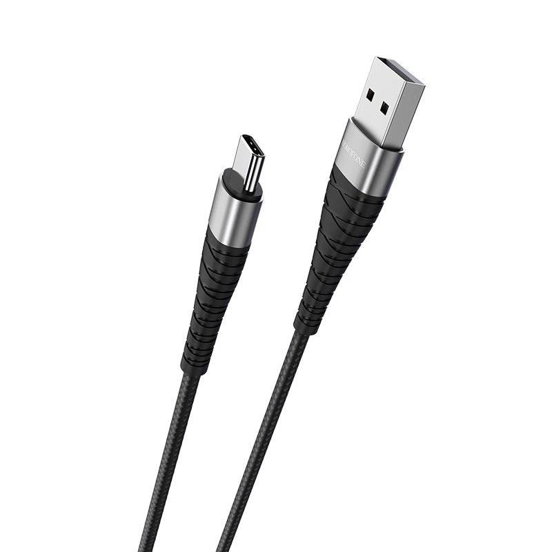 Cablu Date USB Tip C 3A Fast Charging 1m Borofone BX32