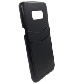 Husa Samsung S8 g950 Plastic Leather Card Case Black