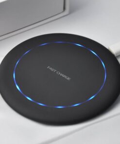 Pad incarcare wireless fast 15W KD 22 negru