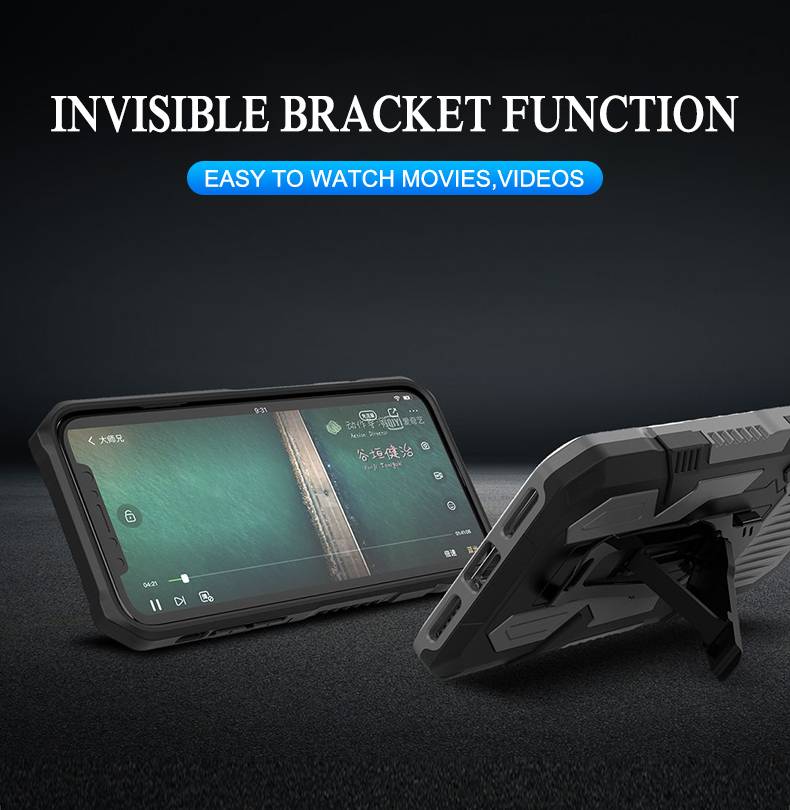 Husa iPhone 11 6.1 Plastic Warrior Green Antishock - Image 2