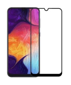 Alternative view of Folie Sticla Tempered Glass Samsung A20 a205 A30 a305 A50 a505 A30s a307 M30 m305 full cover full glue 2.5D black