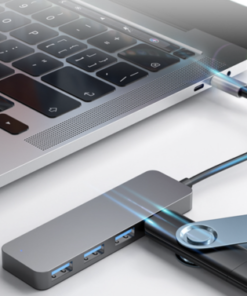 Alternative view of Hub TypeC 4 x USB 3.0 Sandberg USB C