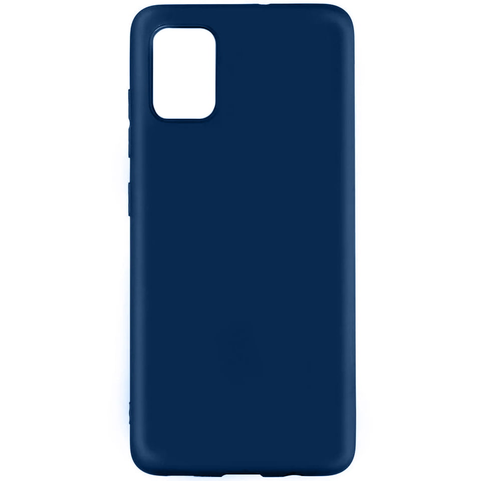 Husa Telefon Silicon Samsung A51 5G a516 matte dark blue