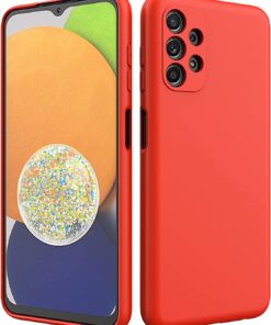 Husa Samsung A23 4G a235 Samsung A23 5G a236 Silicon Matte Rosu