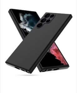 Alternative view of Husa Samsung S23 Ultra s918 Silicon Matte Negru