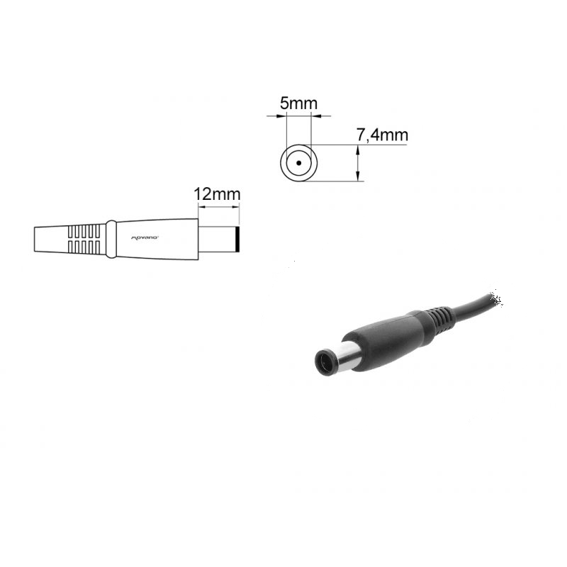 Incarcator Laptop HP 19v 4.74a 7.4x5.0 Pin Date - Image 2