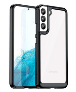 Husa Samsung S23 5G s911 Plastic Negru + Transparenta