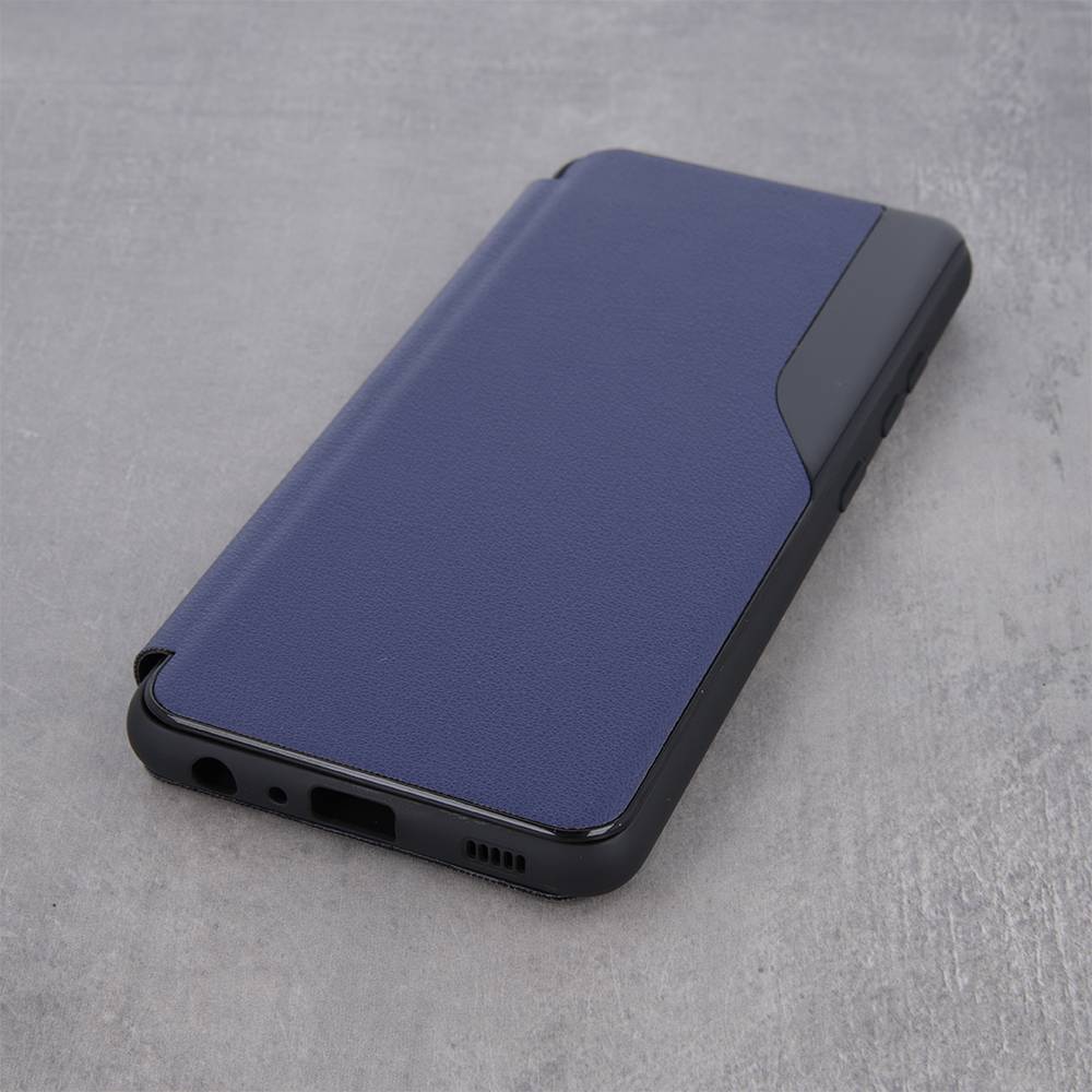 Husa Samsung A33 5G a336 Flip Smart View Albastru Inchis - Image 5